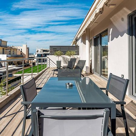 Dreamy Athens Penthouse With Acropolis View Apartment Bagian luar foto