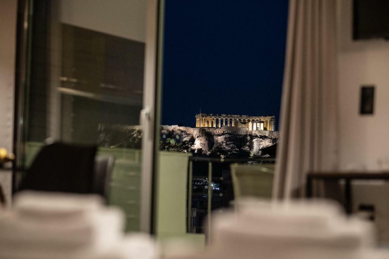 Dreamy Athens Penthouse With Acropolis View Apartment Bagian luar foto